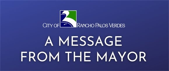 A Message from the Mayor
