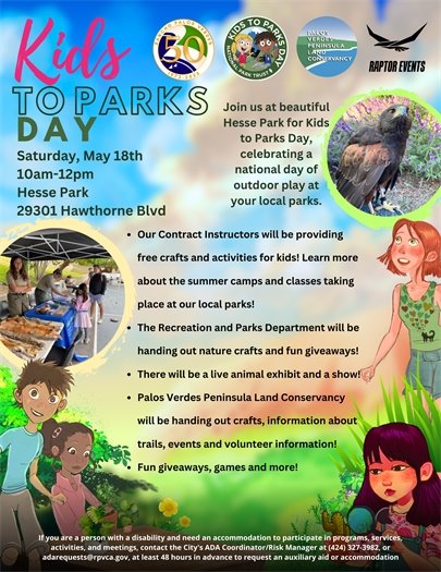 kids to parks day 2023 5/20/23 10-1pm Hesse Park