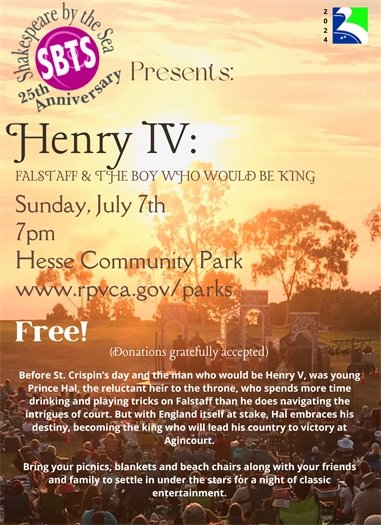 Shakespeare by the Sea: Henry the 4th