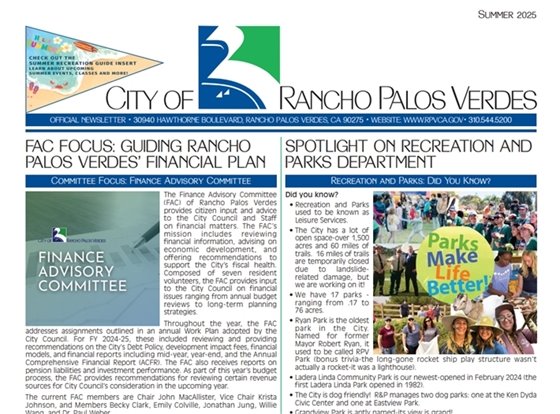 Summer City Newsletter 2025