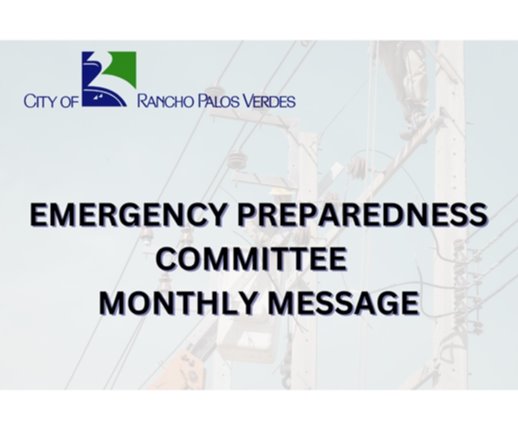 Emergency Preparedness Committee Monthly Message