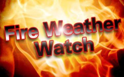 Fire Weather Watch Issued