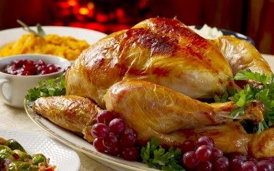 Thanksgiving turkey dinner