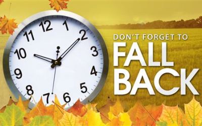Daylight Saving Time ends