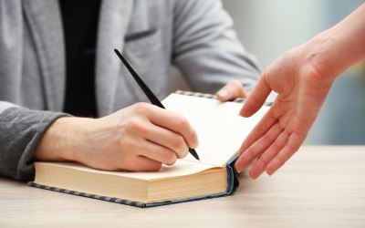 Book signing
