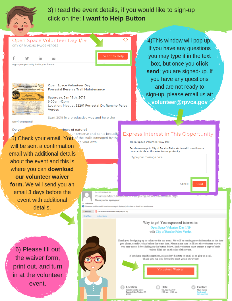 Volunteermatch.org instructions 2