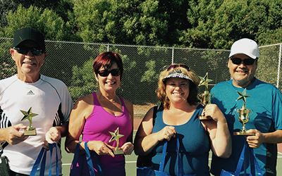 Paddle Tennis Winners B Division