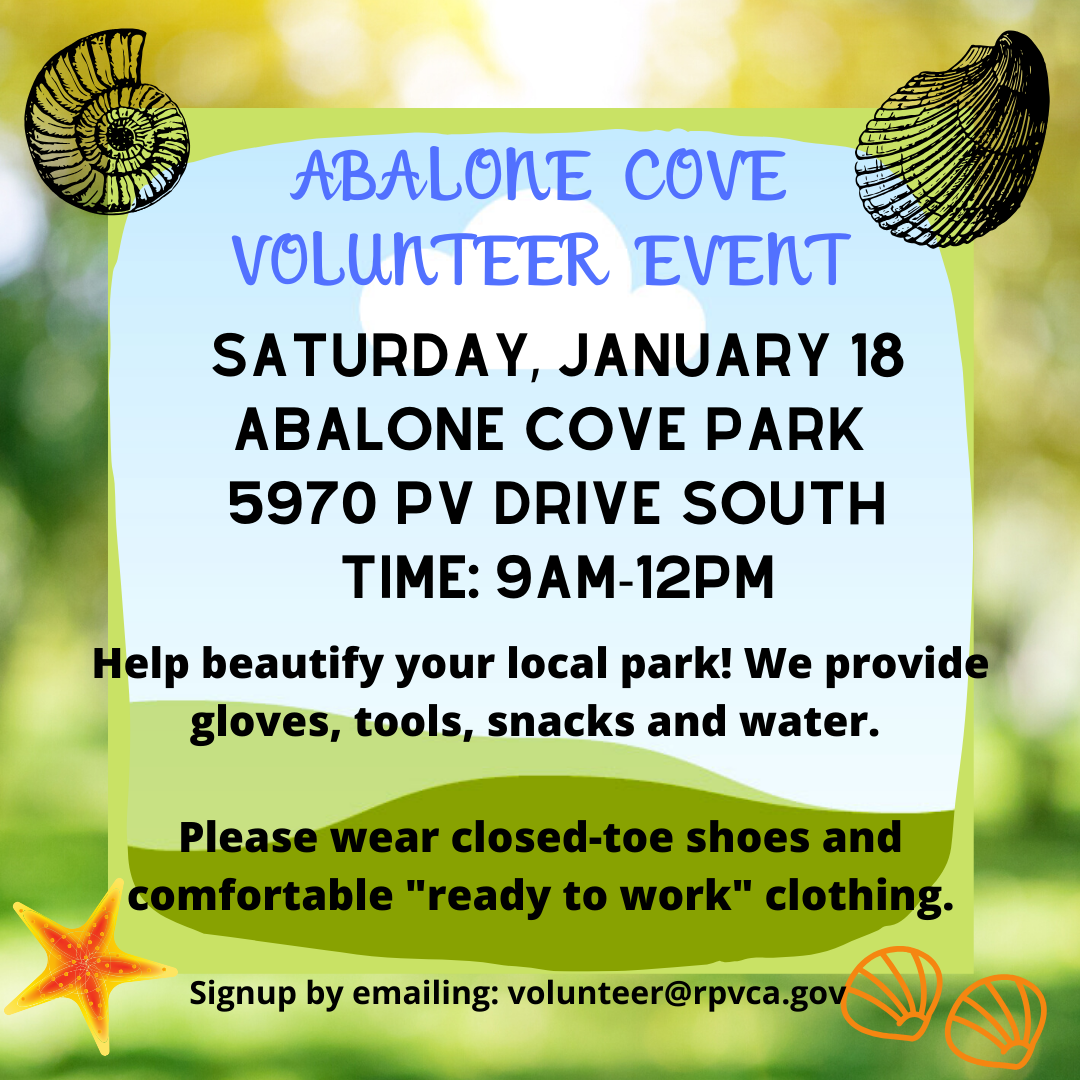 Volunteer Events - Abalone Cove