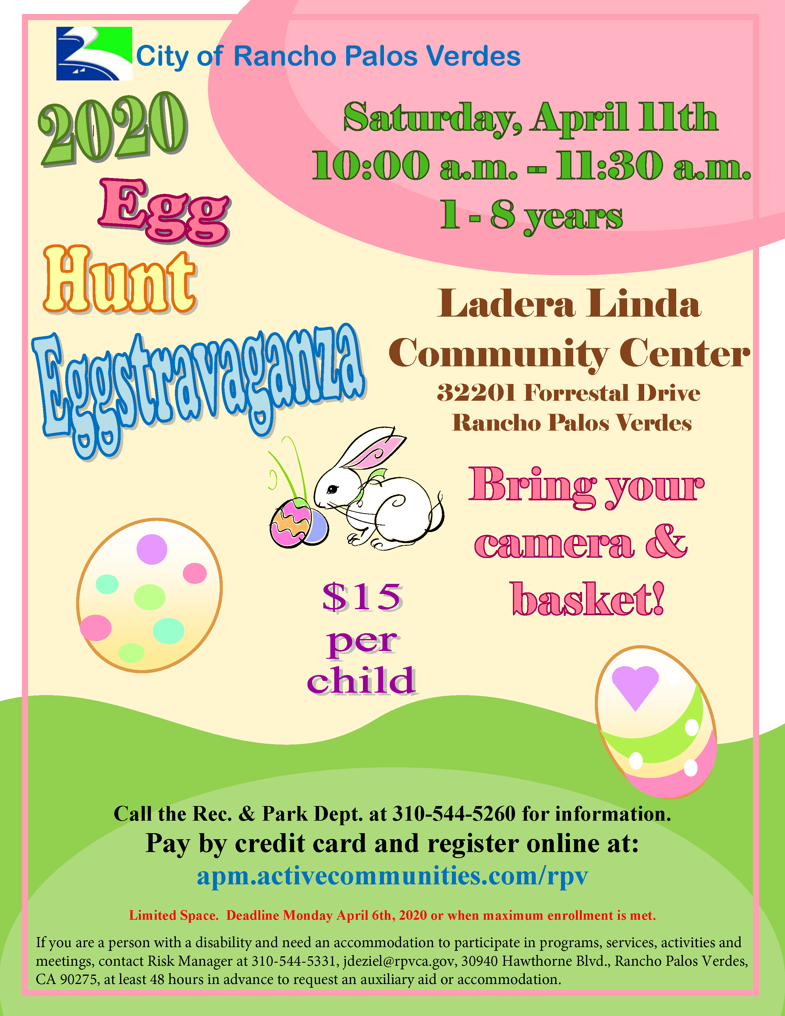 Egg Hunt 2020 Flyer