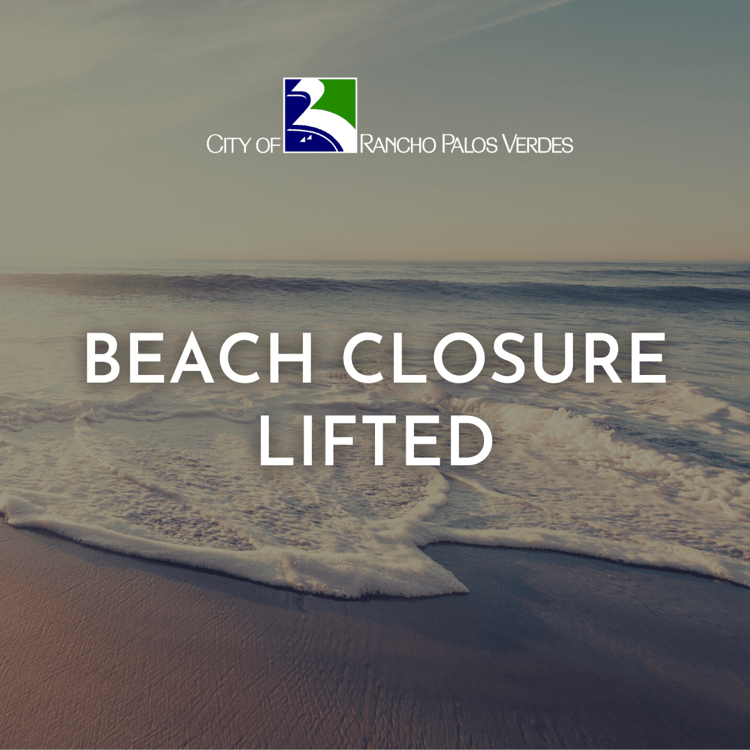 Beach Closure Lifted