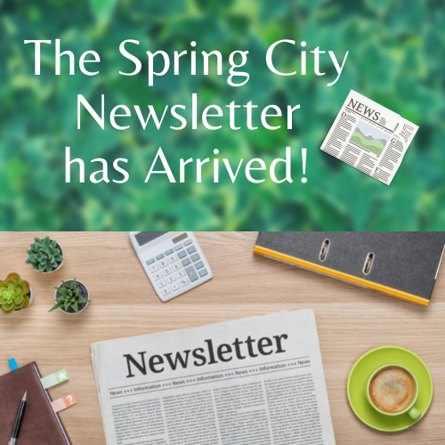 spring City Newsletter