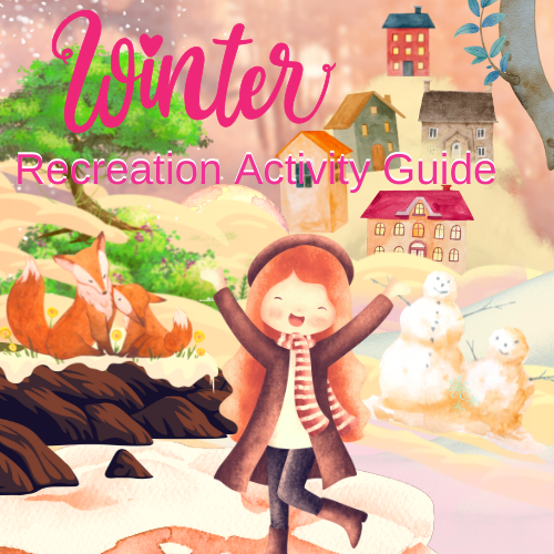 Winter Rec Guide Social Media Graphics