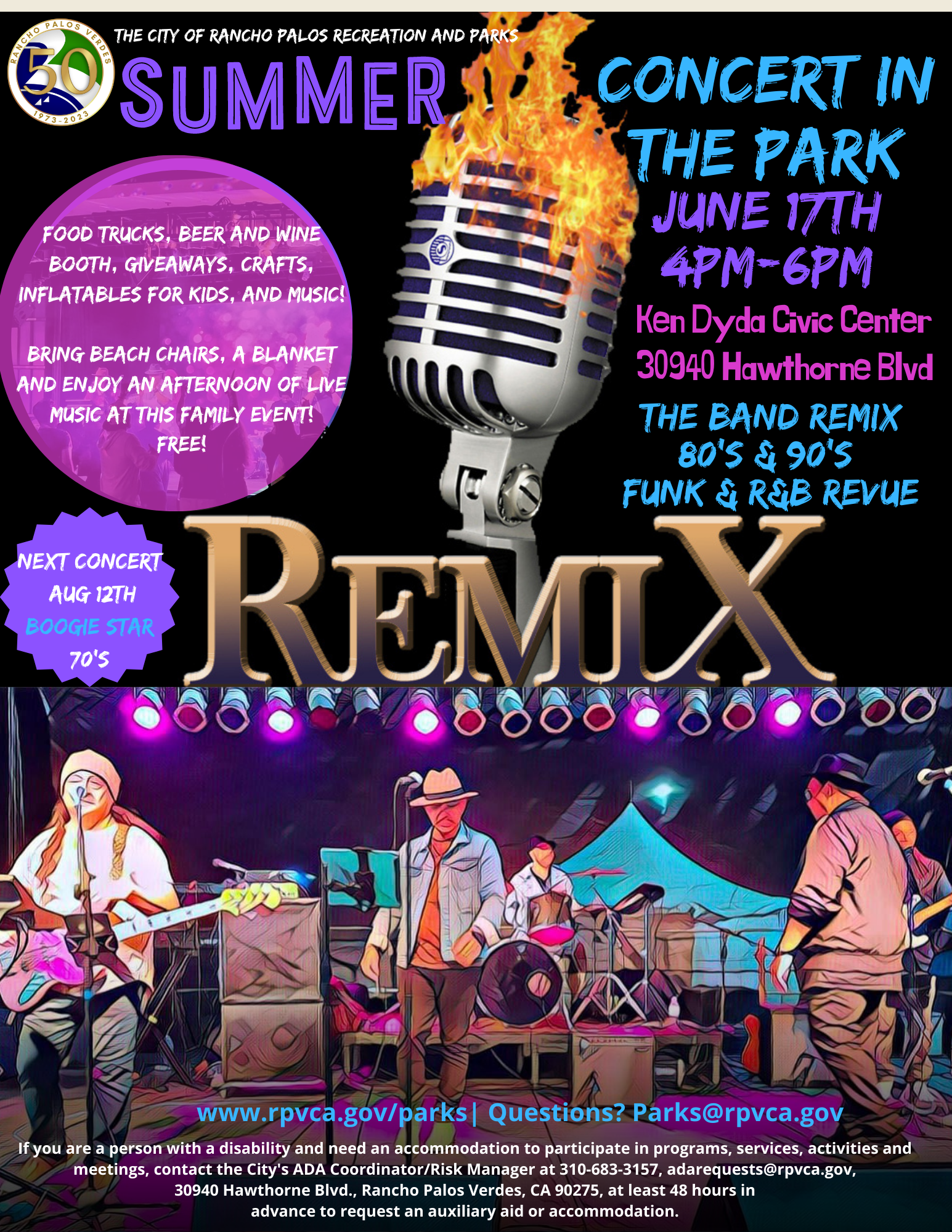 June Concert in the Park  2023