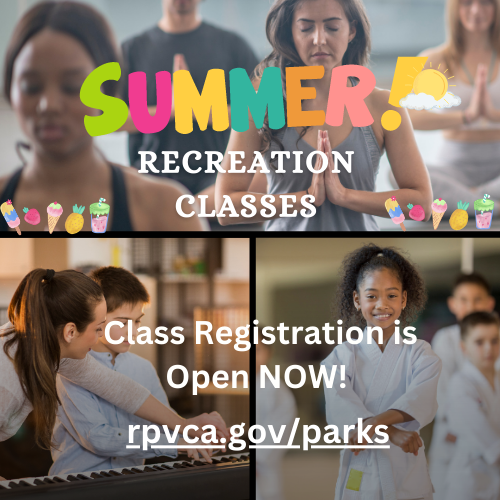 Summer recreation classes 2023