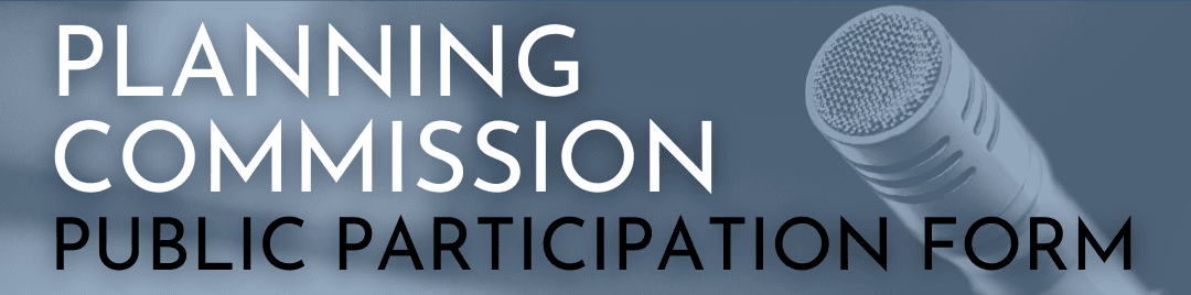 Public Participation Form Banner - PC