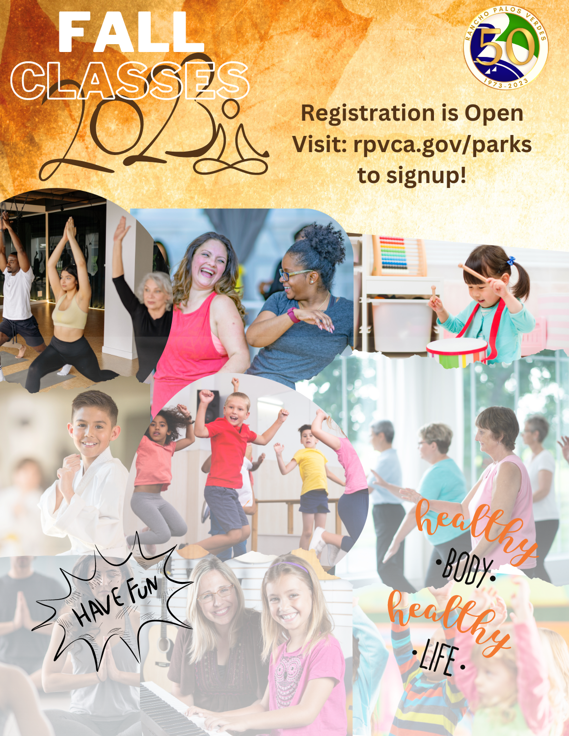 Fall Recreation Classes 2023