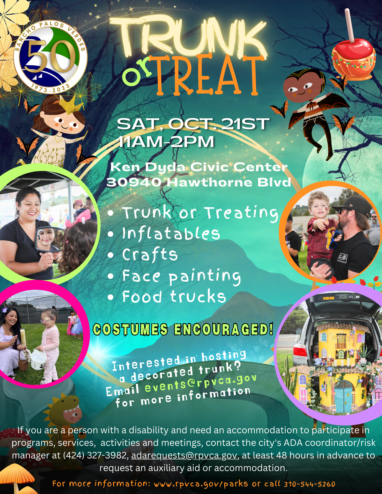 Trunk or Treat Flyer 2023