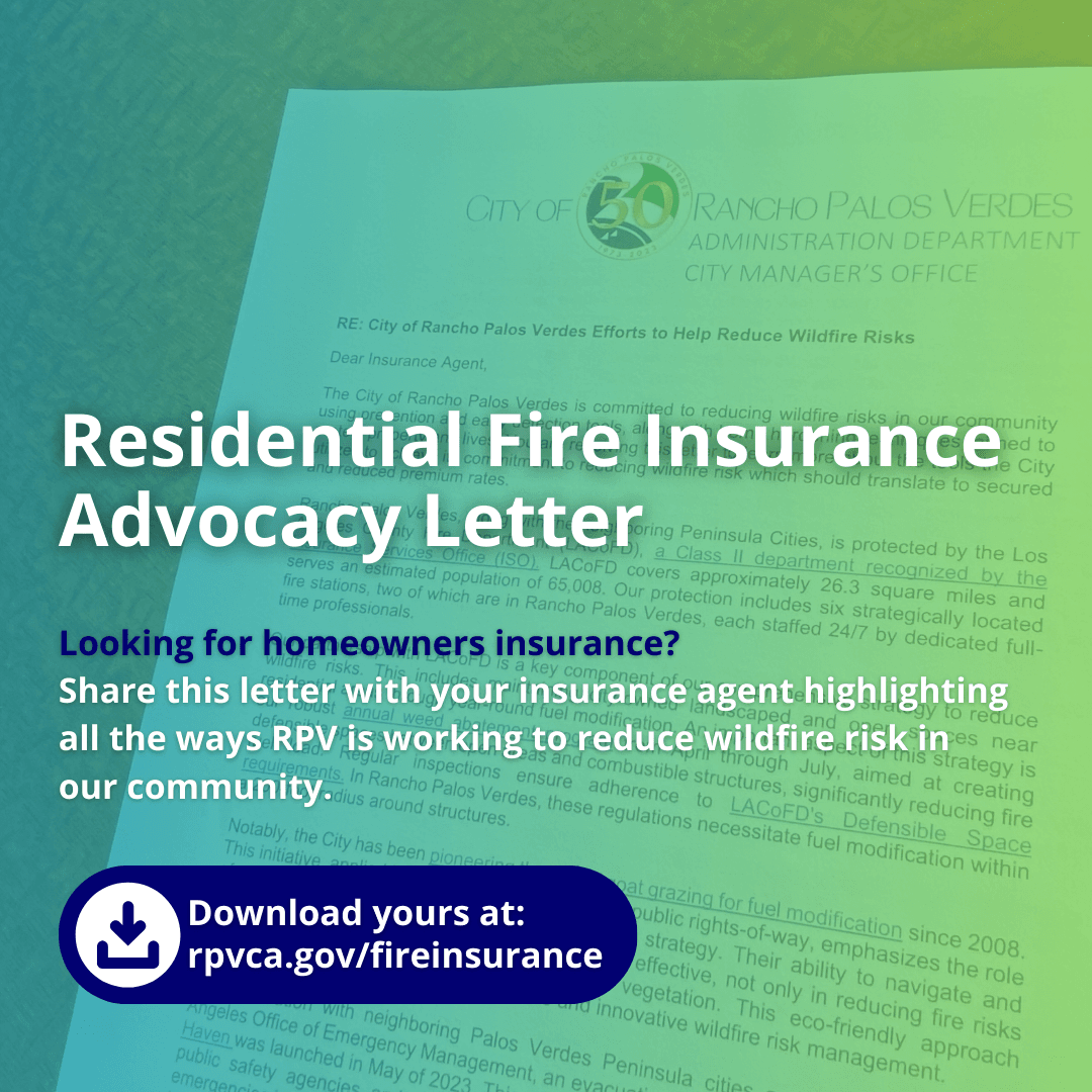 Residential Fire Insurance Letter 