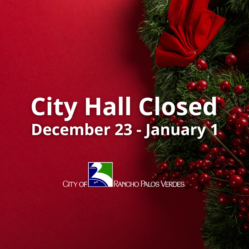 City Hall Winter Break Closure 2023