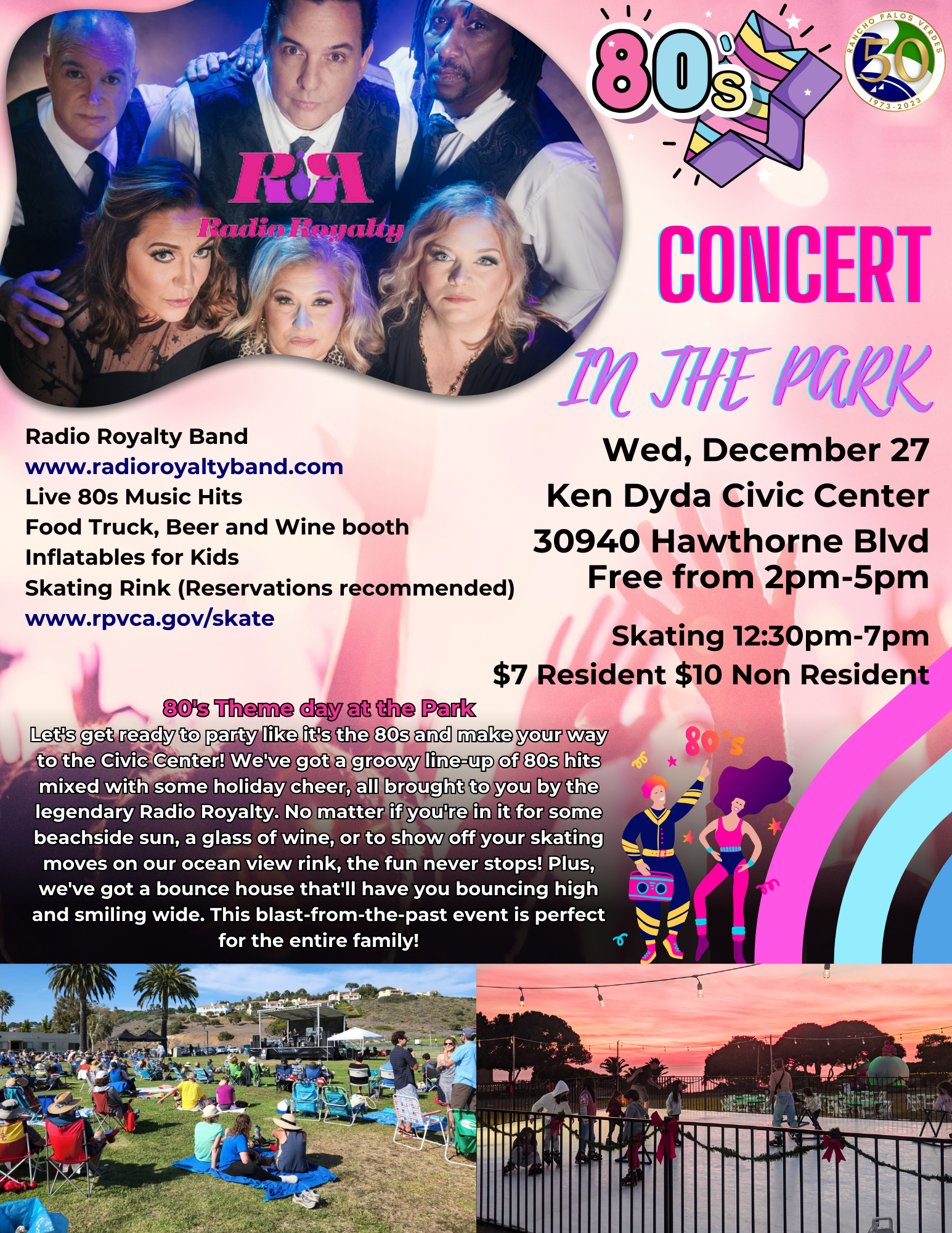 Concert in the Park 80s