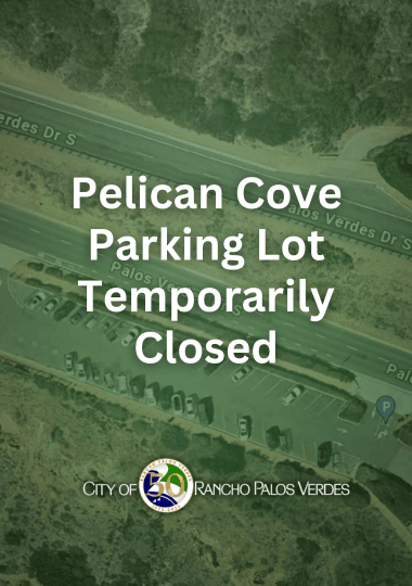 Pelican Cove Parking Lot Closed