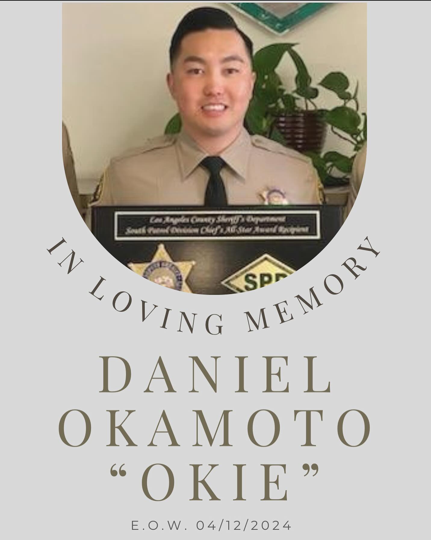 Deputy Daniel Okamoto Fundraising Memorial BBQ 