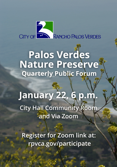 Preserve Forum, August 7, 6 p.m. City Hall Community Room and via Zoom.