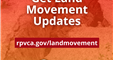 Get Land Movement Updates. rpvca.gov/landmovement