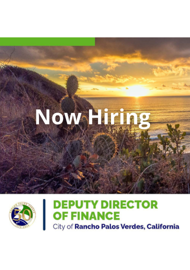 Now Hiring Deputy Director of Finance