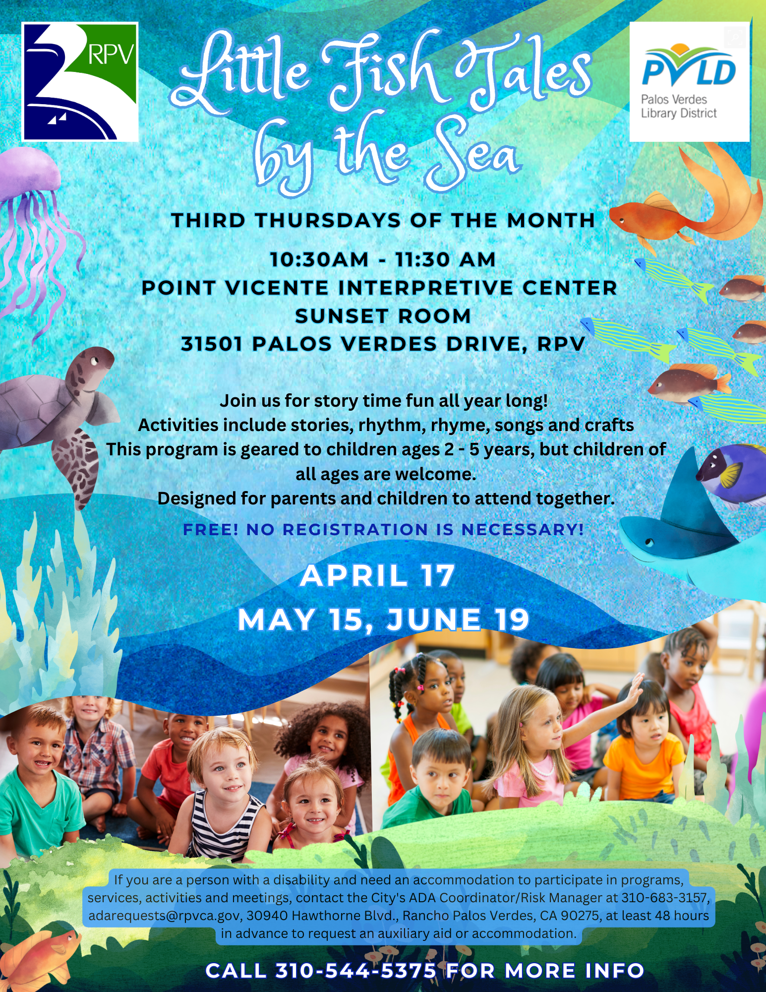 Little Fish Tales Flyer 2025