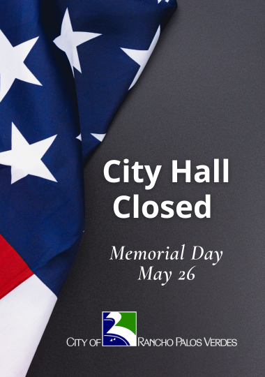 City Hall Closed Memorial Day May 26