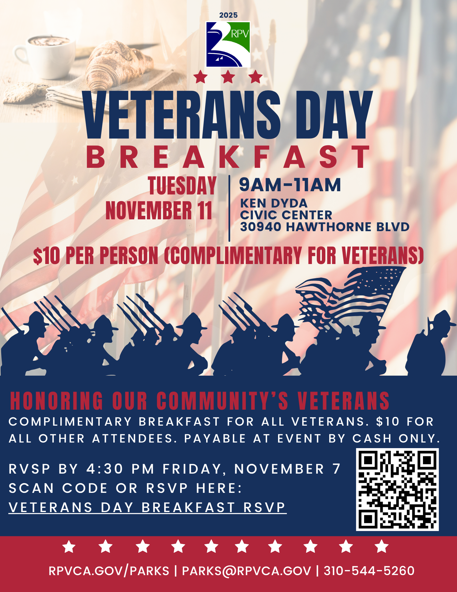 veterans day breakfast 2025