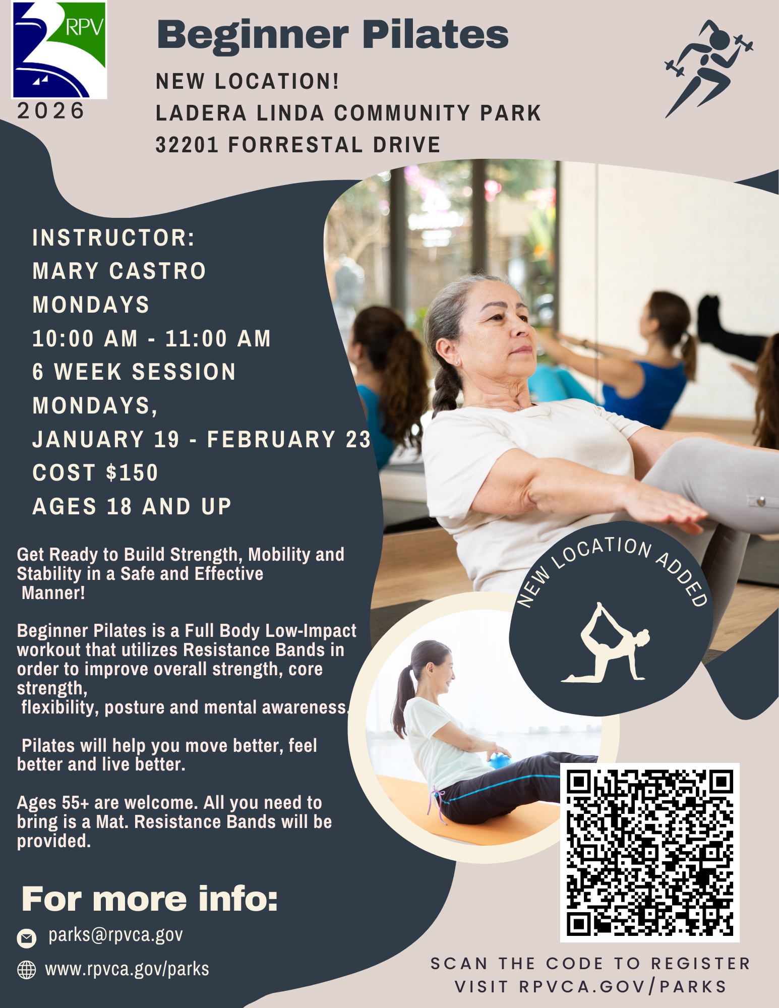 Pilates Classes at LL