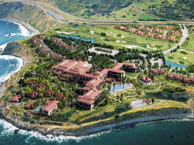 Aerial View of the Terranea Hotel Resort and Spa