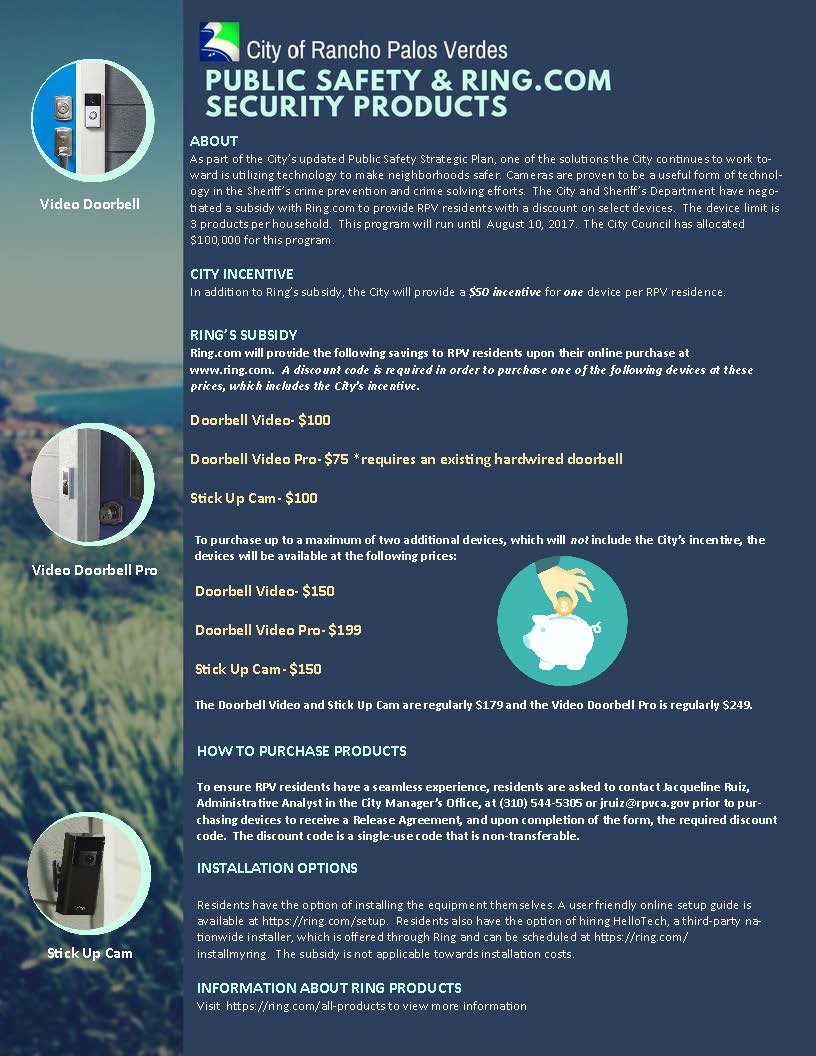 Ring Products Flyer Aug 10