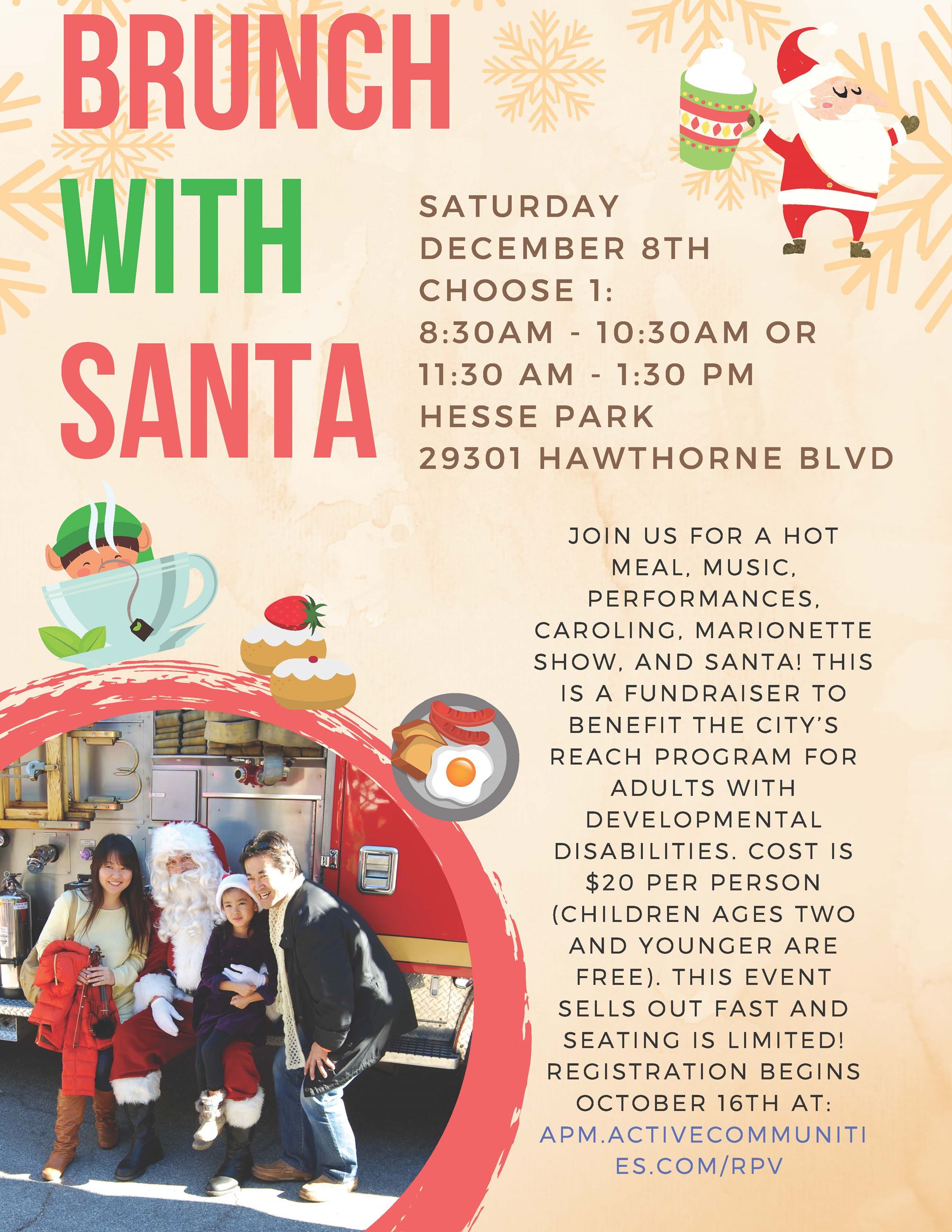 Brunch with santa