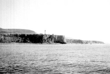 Point Vicente Lighthouse circa 1920s. Notice the undeveloped hills in the background